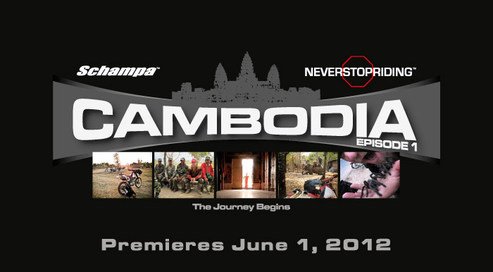 Never Stop Riding - Cambodia Episode 1. Premieres June 1, 2012.